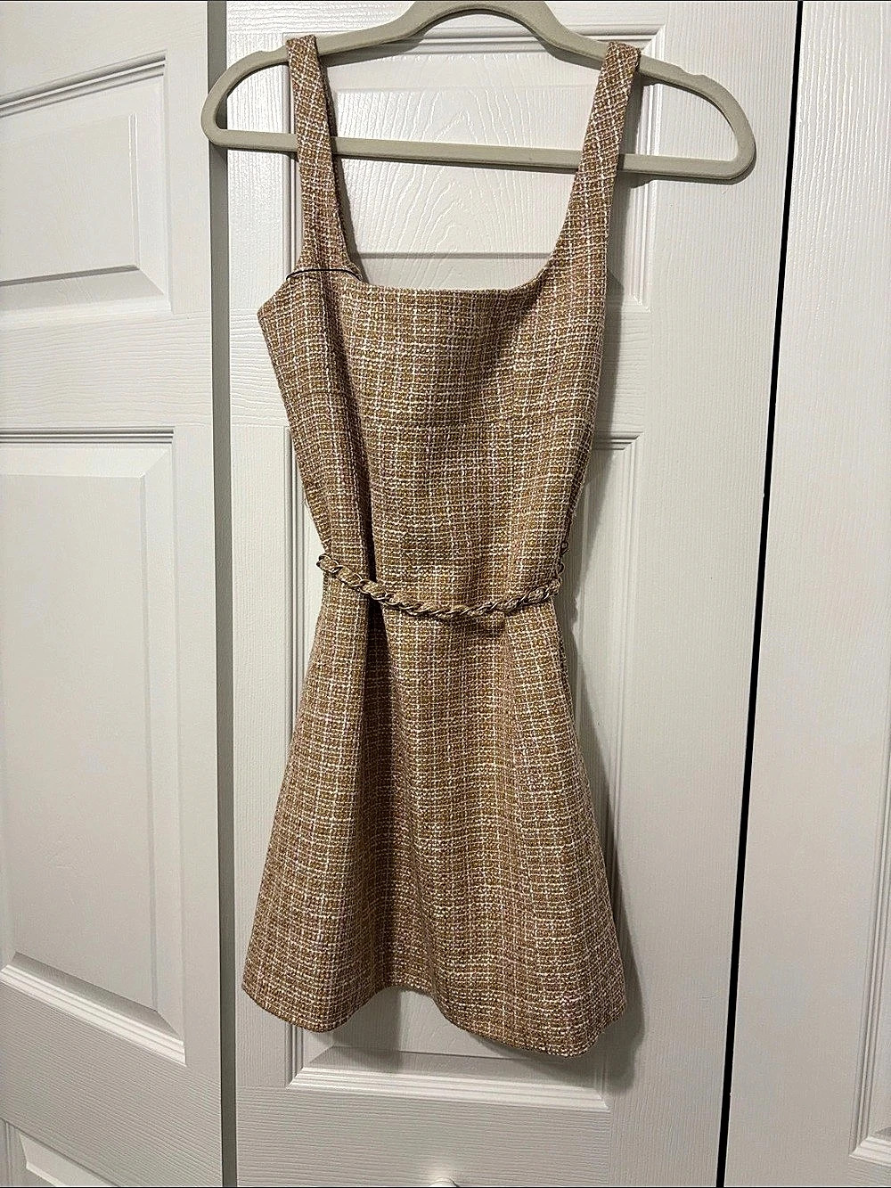 Lovers and Friends Brynn Mini Dress Brown & Pink